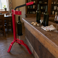 Boucheuse à vin manuelle sur pied, machine à boucher les bouteilles, presse à bouchons pour la vinification à domicile