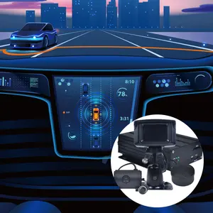 21 years supplier anti driver fatigue ADAS DSM camera host 4 Channels Output Pedestrian detection collision warning system