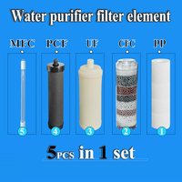 89-3 + 2 10 pouces eau alcaline UV Set cuisine purificateur d'eau à plusieurs étages élément filtrant spécial