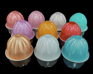 Super septembre nouveau 54*36.5mm 38ml nouveau conteneur de papier d'aluminium en forme de fleur pour l'emballage de Sauce d'assaisonnement de poudre de thé de nid d'oiseau - Product Image 4