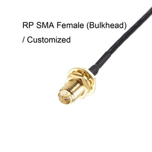 Tùy chỉnh RF 1.37 cáp đồng trục lắp ráp hiệu suất cao RP <span class=keywords><strong>SMA</strong></span> kết nối nữ để MMCX Cáp RF Pigtail Cáp - Product Image 2