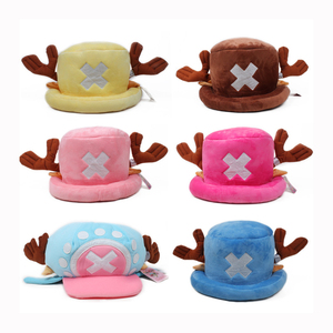 Nhật Bản Anime Đáng Yêu Phim Hoạt Hình Mảnh Luffy Chopper 3D Cap Bán Buôn Mềm Sang Trọng Thú Nhồi Bông Đồ Chơi Hat Biểu Tượng Tùy Chỉnh Trẻ Em Quà Tặng - Product Image 1