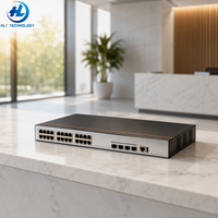 5731-H24HB4XZ Switch Híbrido Óptico-Eléctrico Administrado de 24 Puertos con 4 Uplinks Fijos SFP+ de 10G y 1 Ranura de Extensión