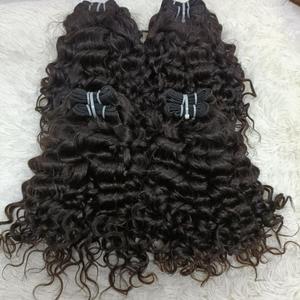 Extensions de cheveux brésiliens naturels ondulés Letsfly, livraison rapide, boucles crépues, mèches de cheveux humains 9A Remy - Product Image 5