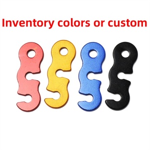 Tensionatori per Corde da <span class=keywords><strong>Tenda</strong></span>, Regolatori per Cordoncini, Tensionatori per Corde da Campeggio, Tensionatori per Paracord per Escursionismo e Zaini - Product Image 5