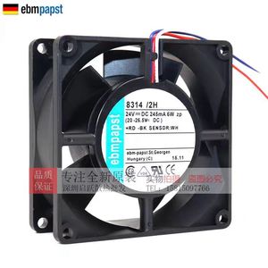 พัดลมระบายความร้อน Ebmpapst 8314/2H 24V 6W 8032 รอบต่อนาที สำหรับอินเวอร์เตอร์ - Product Image 2