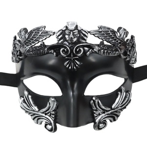 DAMAI Masquerade Mask for Men Roman Greek Mask Venetian Half Face Mask for Mascarade Ball Mardi Gras Halloween Party - Product Image 5