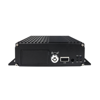 Enregistreur vidéo embarqué LCD 4 canaux ST7004 H.264 1080P MDVR avec garantie 1 an, carte TF, DVR mobile pour voitures, bus, camions