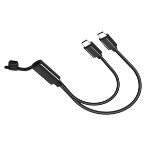 0.3m IP68 không thấm nước Type-C nữ USB-C kép nam 5A Sạc nhanh y-cáp 100W PD 3.0 e-marker cho máy bay không người lái/máy ảnh GoPro Sạc - Product Image 2