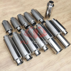 Canos de Escape de Titânio Personalizados de 2\", 2.5\", 3\", 3.5\", 4\" e 4.5\" com Silenciador de Corrida - Product Image 2