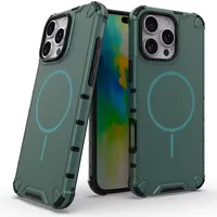 Nouvelle coque de protection anti-chute avec charge magnétique sans fil pour iPhone 16 Pro Max 15 14 13 12 11 Pro Max Plus