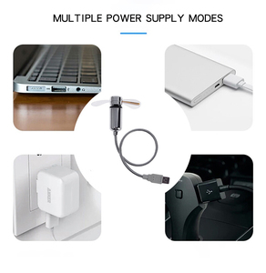 Bán Trực Tiếp Quạt Thời Gian <span class=keywords><strong>USB</strong></span> Linh Hoạt 360 Độ Quạt Đồng Hồ Hình Rắn Dạ Quang Cho Máy Tính Xách Tay Đồng Hồ <span class=keywords><strong>USB</strong></span> Quạt Flash <span class=keywords><strong>Mini</strong></span> Có Đèn LED - Product Image 6