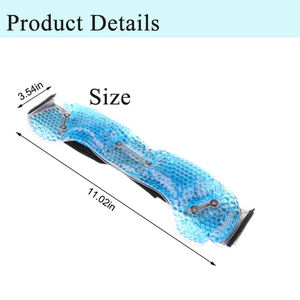 Banda de Gel Frío/Calor <span class=keywords><strong>para</strong></span> la Cabeza, Alivio de la <span class=keywords><strong>Migraña</strong></span>, Compresa de Gel <span class=keywords><strong>para</strong></span> la Cabeza, Compresa de Hielo <span class=keywords><strong>para</strong></span> la Tensión, Ojos Hinchados, Banda <span class=keywords><strong>para</strong></span> la <span class=keywords><strong>Migraña</strong></span> - Product Image 4