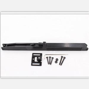 อุปกรณ์ประตูยุ้งข้าวพลาสติกสีดำยาว32มม. เหล็กสังกะสีอัลลอยทนทานระบบปิดด้วยตนเองอุปกรณ์เสริมห้องครัวห้องนั่งเล่น - Product Image 1