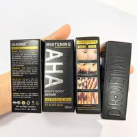 Sérum Éclaircissant Intensif Bio AHA Vitamine C Arbutine Anti-Acné Anti-Taches Acides Hyaluroniques 24K pour une Peau Éclatante