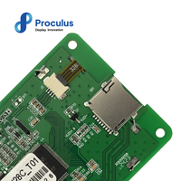 Modul Pengontrol Sentuh Panel LCD Proculus 2.8 Inci dengan GUI Pabrik Rumah Pintar TFT Esp32 Layar Uart Mini Tft Display Screen