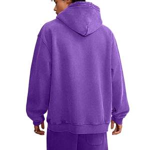 Hoodies Pullover Oversized <b>Hoodie</b> Wash Plush Cotton Hooded Sweatshirt Vintage Heavyweight <b>Hoodie</b> <b>Men</b> Streetwear - Product Image 3