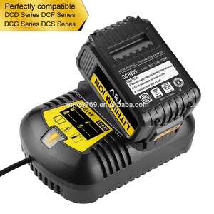 20 V Remplacement <span class=keywords><strong>chargeur</strong></span> rapide <span class=keywords><strong>DCB105</strong></span> DCB201 DCB204 pour 10.8 à 20 V batterie pour outil électrique sans fil - Product Image 1