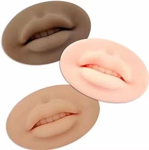 <span class=keywords><strong>Prix</strong></span> de gros pratique Lip Blush Training Supplies Open Mouth Lips Silicone 3d Lip Skin Practice For <span class=keywords><strong>Semi</strong></span>-<span class=keywords><strong>permanent</strong></span> Makeup - Product Image 1