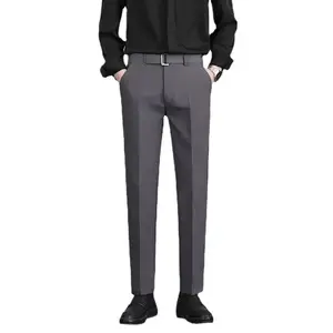 थोक गर्मियों पतली पैंट युवा लोगों के लिए आरामदायक ढीला सरल और अच्छी गुणवत्ता पैंट पुरुषों की पतलून