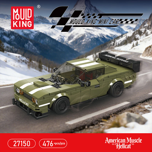 Mould King 27150 476PCS Hell <strong>Cat</strong> Eight Grid Car Building Block Brick Set Model MOC Technical Toy Plastic Modern Festival Gift - Product Image 2