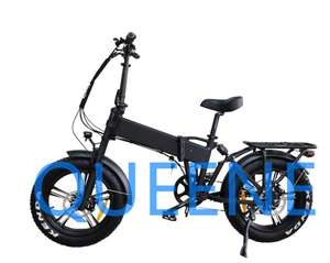 QUEENE/PASELECTRIC Alliage Cadre 500w Puissance Électrique Vélo Pliant <span class=keywords><strong>20</strong></span> <span class=keywords><strong>pouces</strong></span> Fat tire e vélo pliable ebike - Product Image 2