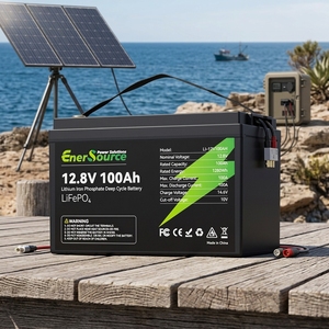 แบตเตอรี่ลิเธียม 12V 50Ah 100Ah 200Ah 300Ah แบบ Deep Cycle สำหรับเก็บพลังงานแสงอาทิตย์ ใช้สำหรับสำรองไฟฟ้าทางทะเล - Product Image 1