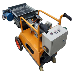 Machine à projeter du ciment électrique 4KW, pulvérisateur de <span class=keywords><strong>sable</strong></span> et de ciment avec tube de 10m - Product Image 5