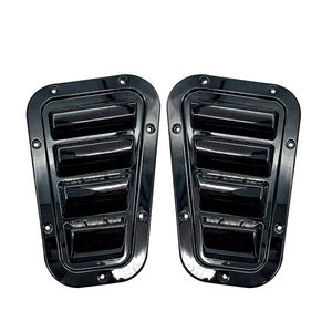 ABS <span class=keywords><strong>Piano</strong></span> Noir Defender Air <span class=keywords><strong>Vent</strong></span> pour 2003-2019 pour Land Rover Defender Hood Air <span class=keywords><strong>Vent</strong></span> Accessoire Extérieur - Product Image 5