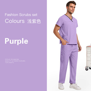 Uniformes <span class=keywords><strong>de</strong></span> Enfermería Corporativos con Área <span class=keywords><strong>de</strong></span> Logotipo Personalizable, Mezcla Premium para Equipos <span class=keywords><strong>de</strong></span> Hospitales/Clínicas - Product Image 6