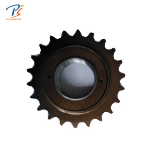 Piñón <span class=keywords><strong>de</strong></span> Rueda Libre para <span class=keywords><strong>Bicicleta</strong></span> <span class=keywords><strong>de</strong></span> una sola velocidad PUSAI, 16-22T, Acero, Negro/Marrón - Product Image 4