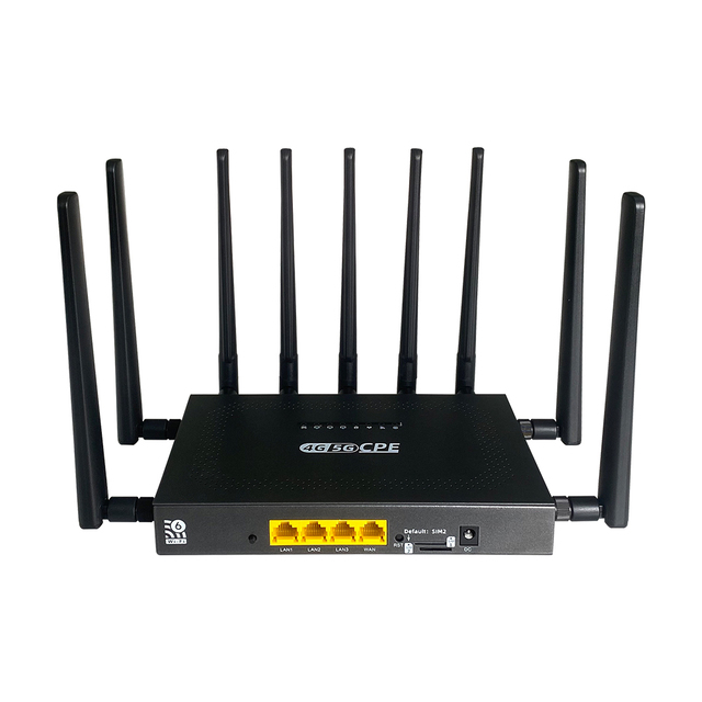 Mobile Wifi Router 5G Wireless CPE Router Wifi6 AX3000 Hotspot Unlocked 5G Router With Sim Card Slot