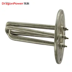 Industrial Heating Element Oil Flange Immersion Heaters