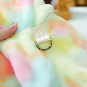 Bộ sưu tập trang phục biến hình dễ thương ấm áp lót lông cừu mùa thu đông dành cho chó và mèo bằng vải polyester - Product Image 6