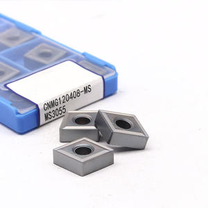 Plaquette de tournage en carbure CNC DL CCMT120408, forme rhombique, fixation par vis, OEM - Product Image 1