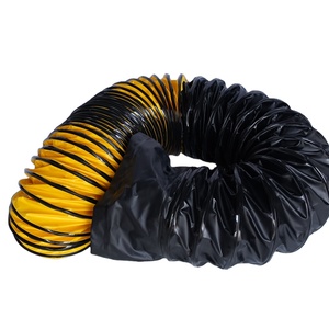 <span class=keywords><strong>Tuyau</strong></span> flexible en PVC ignifuge résistant à la chaleur de 1000 mm 10 m pour conduits d'air - Product Image 4