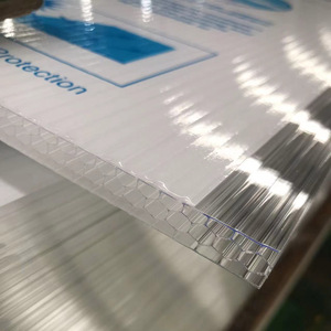 Plaques alvéolaires en polycarbonate 4x8, résistantes aux intempéries, <span class=keywords><strong>anti</strong></span>-UV, pour toiture - Product Image 6