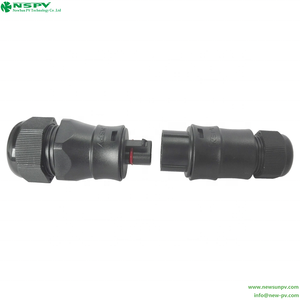 Connecteurs solaires AC NSPV 3 <span class=keywords><strong>broches</strong></span> IP67 étanches 500VAC pour onduleur solaire, max 35A - Product Image 3