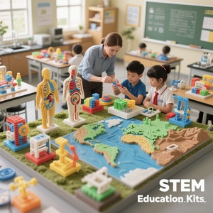 Outils pédagogiques imprimés en 3D à la demande |   Aides à l'apprentissage visuel |   Prototypes personnalisés pour l'éducation |   Expédition mondiale rapide - Product Image 3