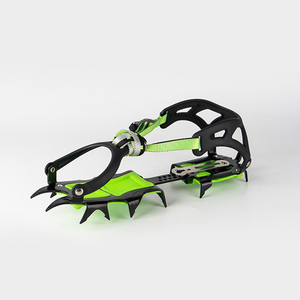 Crampones para Nieve, Escalada en Roca y Montañismo, con Dientes Largos y Cortos, para Caminar sobre Nieve - Product Image 1