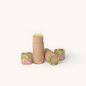 Tube de papier Kraft personnalisable de qualité supérieure emballage de papier déodorant recyclé pour emballage de cylindre cosmétique de baume à lèvres <span class=keywords><strong>UKAI</strong></span> - Product Image 6