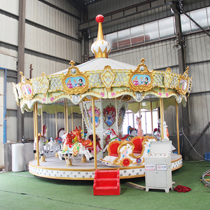Manèges de fête foraine, carrousel, manège extérieur pour parc d'attractions, carrousel à vendre - Product Image 3