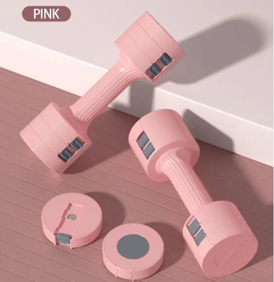 GORDON comprar barato pesos ginásio equipamentos fitness pequeno ajustável rosa ferro ABS haltere definido para venda