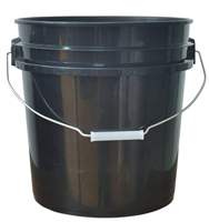 Bahan HDPE Berfluorinasi, Ember Plastik PP 1-33L Grosir, Wadah Kemasan Makanan Daur Ulang, Kontainer dengan Logo Kustom, Tutup Kedap Bocor