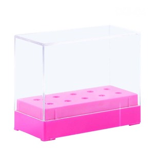 Caja expositora metálica para brocas de pulido de acero de tungsteno y cerámica con cabezal de almacenamiento y pulidor - Product Image 1