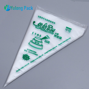 Kantong plastik dekorasi kue sekali pakai, kantong plastik icing kue kemasan 100 - Product Image 1
