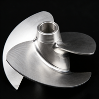 Services de tournage et d'usinage CNC sur mesure pour prototypes en titane, composants en alliage d'aluminium et titane, avec polissage