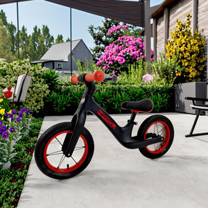 12 इंच बच्चों की साइकिल चलाने वाले बच्चे बिना पेडल चाइल्ड पुश साइकिल एडजस्टेबल सीट - Product Image 3