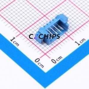 HC-1.25-5PLT-BL Wire-to-<b>Board</b> <b>Pin</b> Header SMD,P=1.25mm Connector 1x5P 1.25mm Vertical Mount PicoBlade (MX 1.25) - Product Image 1