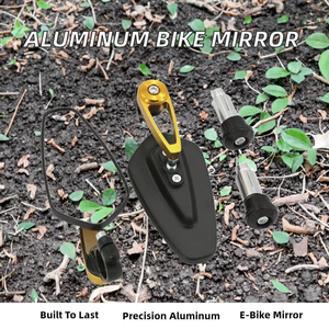 Espejos Retrovisores para Bicicleta de Montaña Bernu BM-109, de Aluminio CNC, para Diámetro Interior de 13-20 mm - Product Image 2